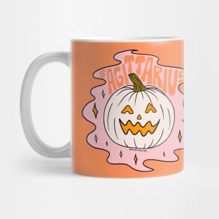 Sagittarius Jack O Lantern Mug